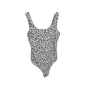 Abercrombie & Fitch | Leopard Print Bodysuit | Soft A&F Collection | Size S